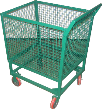 Rubber Wheeled Cart